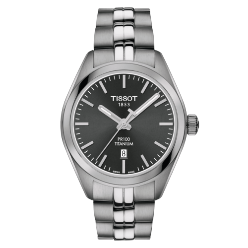 Tissot PR 100 Quartz 33 Titanium / Grey / Bracelet